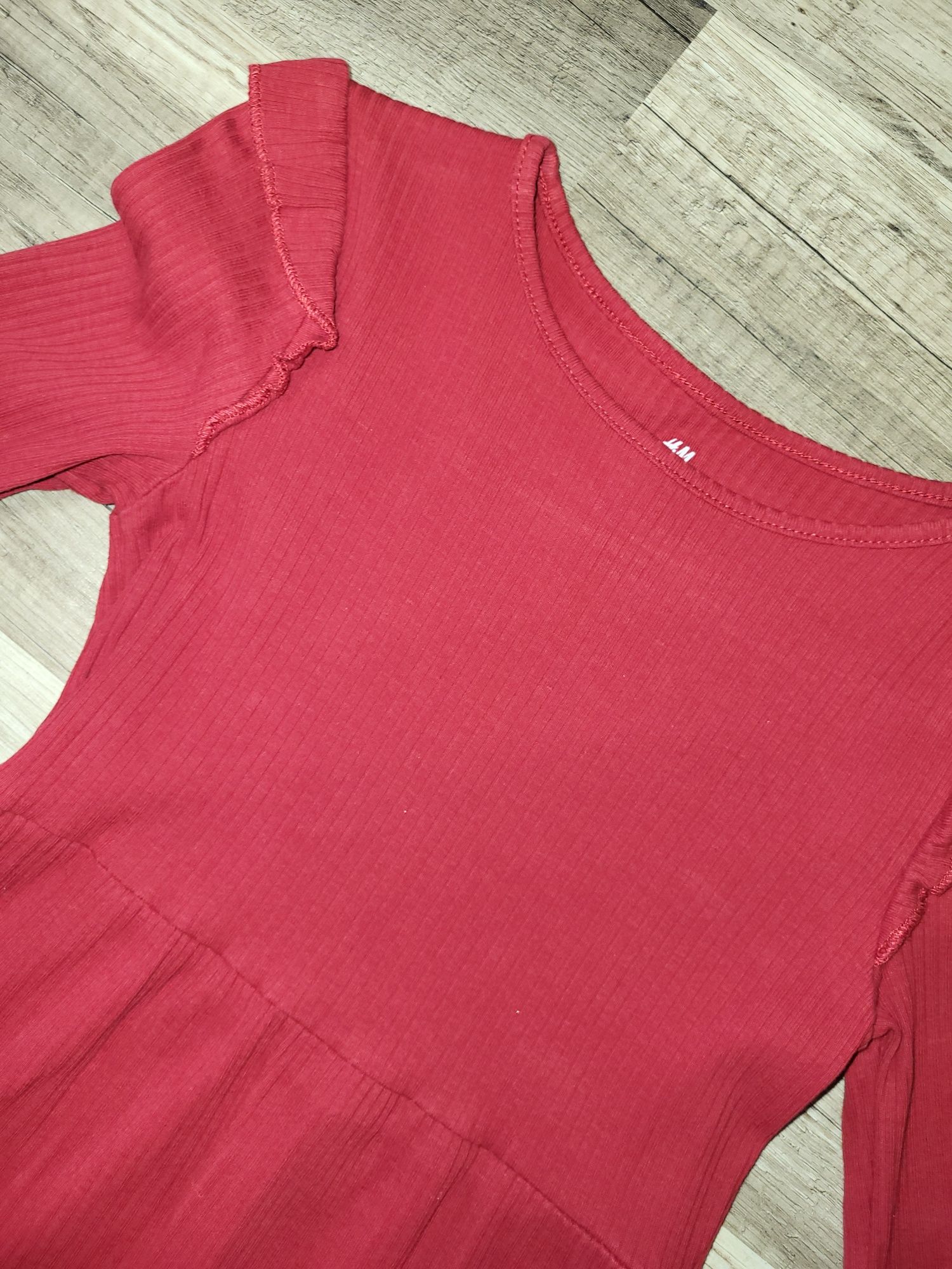 Czerwina sukienka h&m 110/116