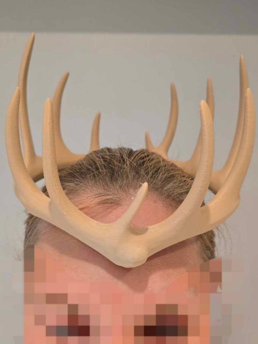 Оленячі роги-обруч