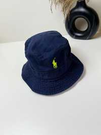 панама Polo Ralph Lauren Navy Blue Small Pony Bucket Hat Оригінал