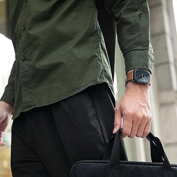 Etui Uniq Garde na Apple Watch 7/8/SE2/41mm - szare