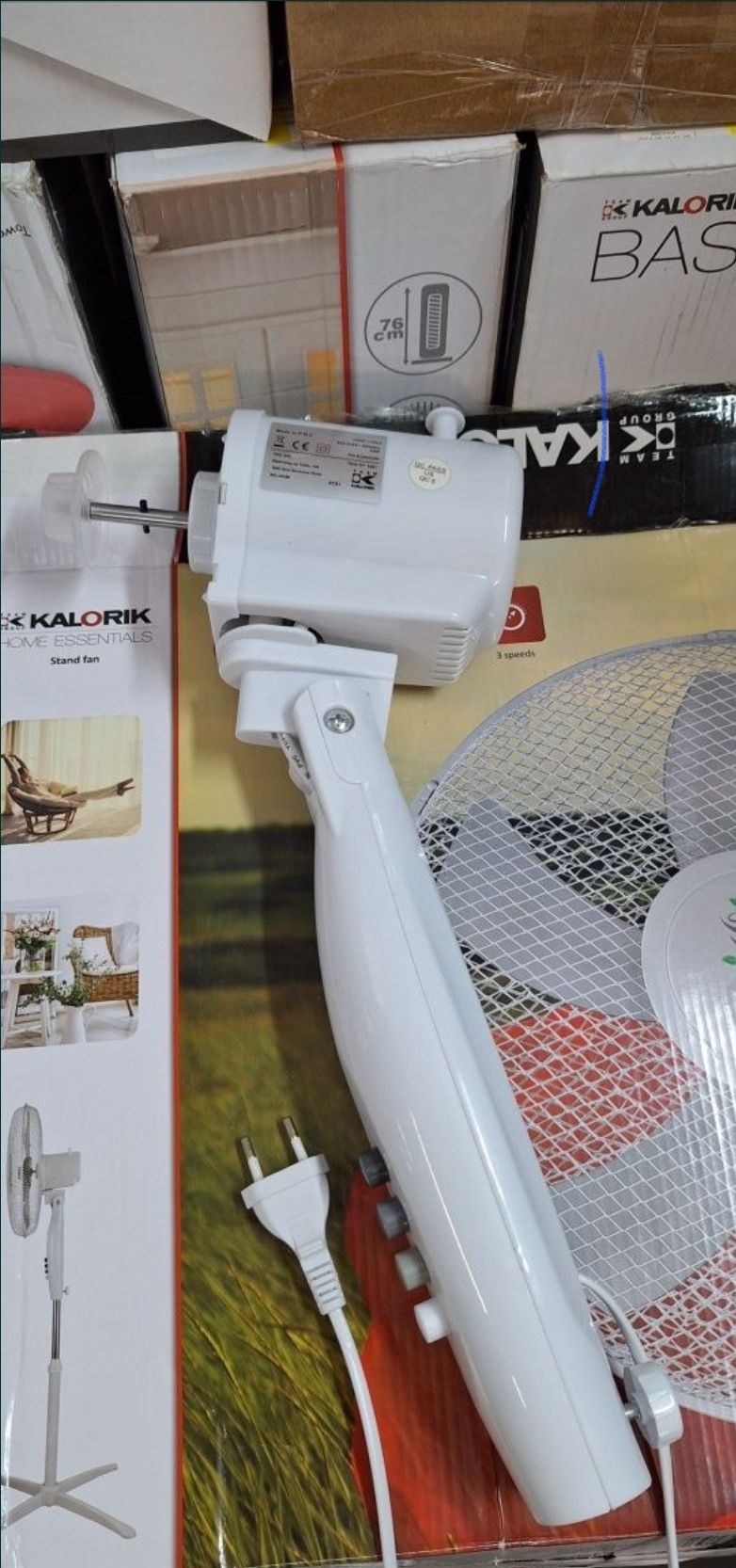 Wentylator podłogowy stojący 45W