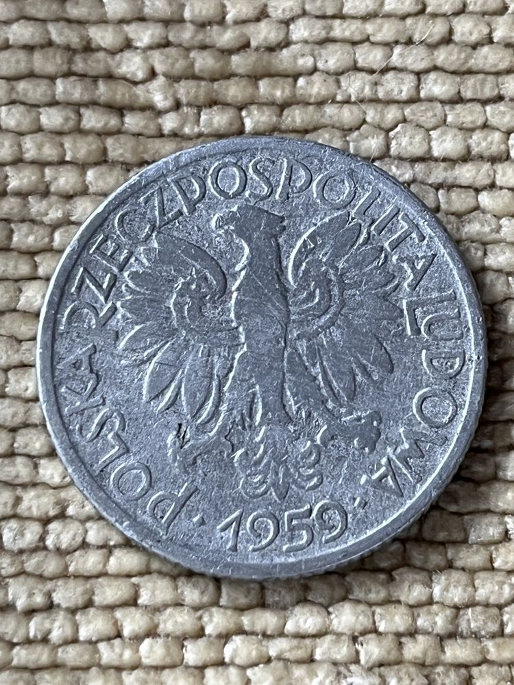 Moneta 2 złote 1959 rok