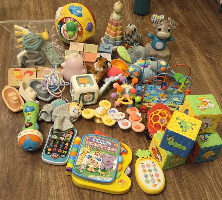 Лот розвиваючих іграшок від 0+