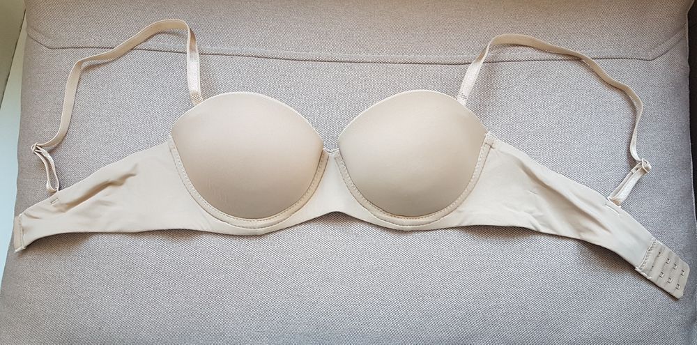 Новый бюстгальтер, балконет, бежевый 34А, М