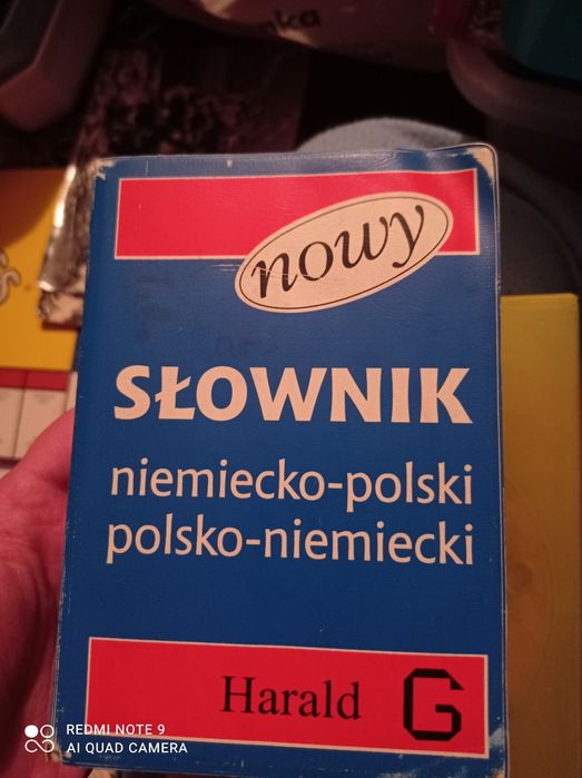 Słownik polsko niemiecki, niemiecko polski