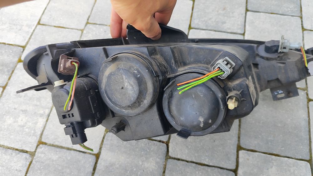 Lampa lewa przednia przód Peugeot 206 lift