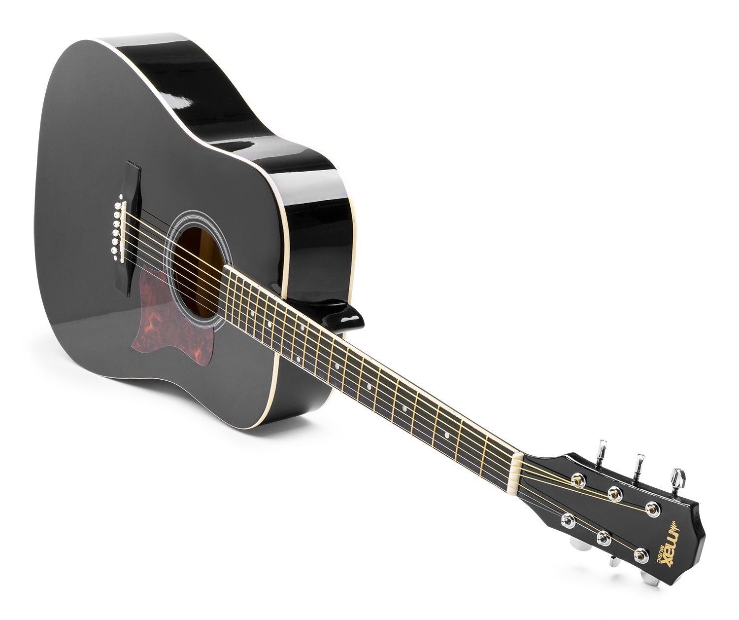 Zestaw Gitara Akustyczna MAX SOLOJAM + Statyw + pokrowiec i akcesoria