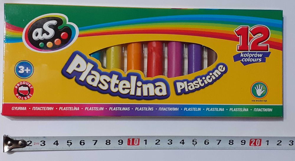 Plastelina As 12 kolorów