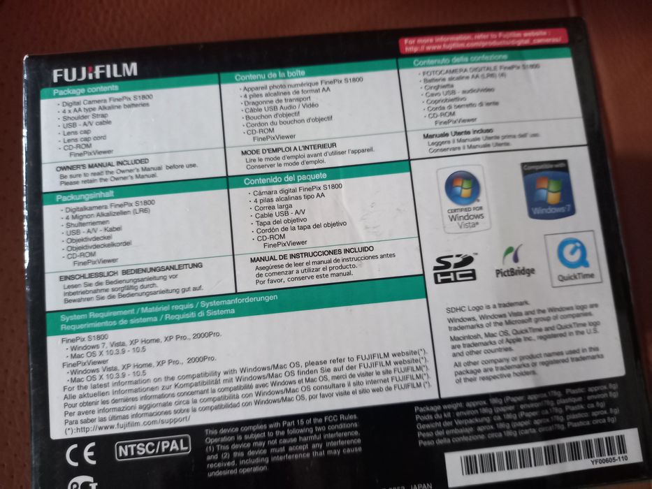 Fujifilm Finepix S 1800