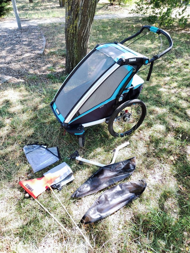 Thule Chariot Sport 1 wysyłka przyczepka rowerowa riksza
