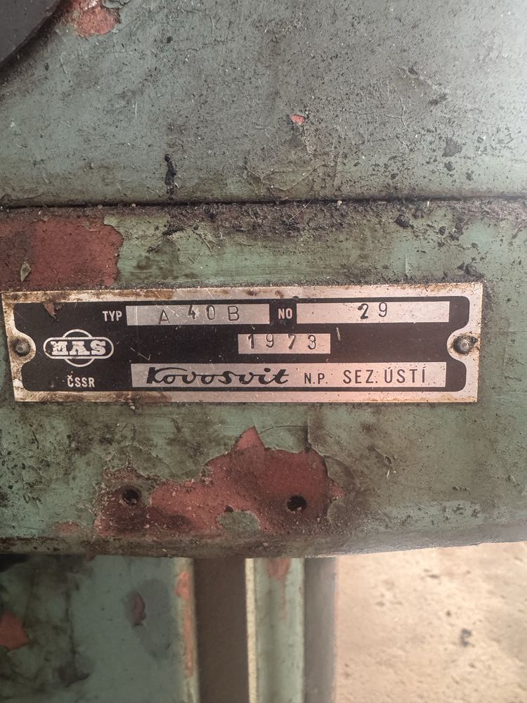Automat tokarski krzywkowy Mas A40B