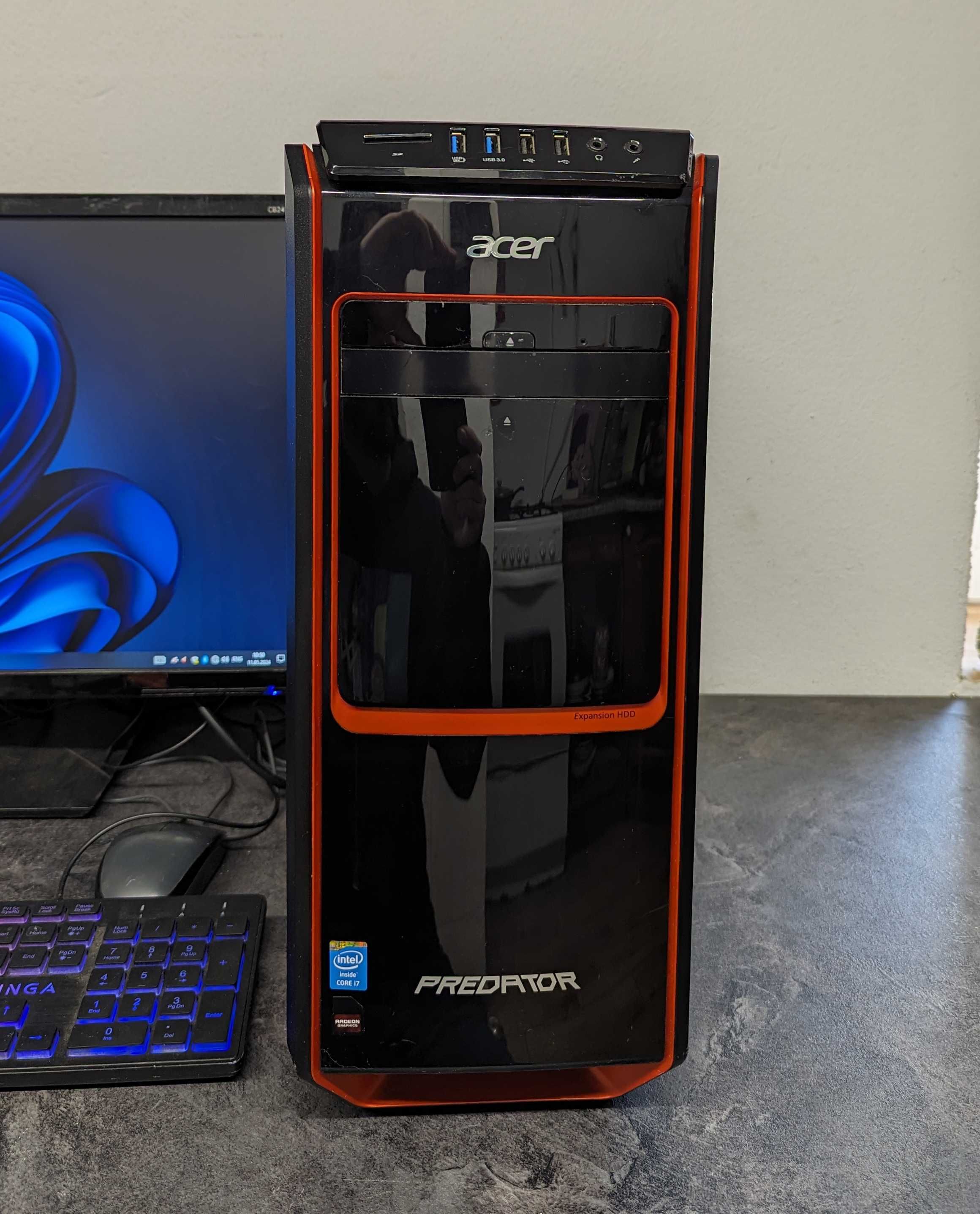 Acer Predator  i7-4790\16Gb\SSD 120\HDD 2Tb\R9 270\500Watt