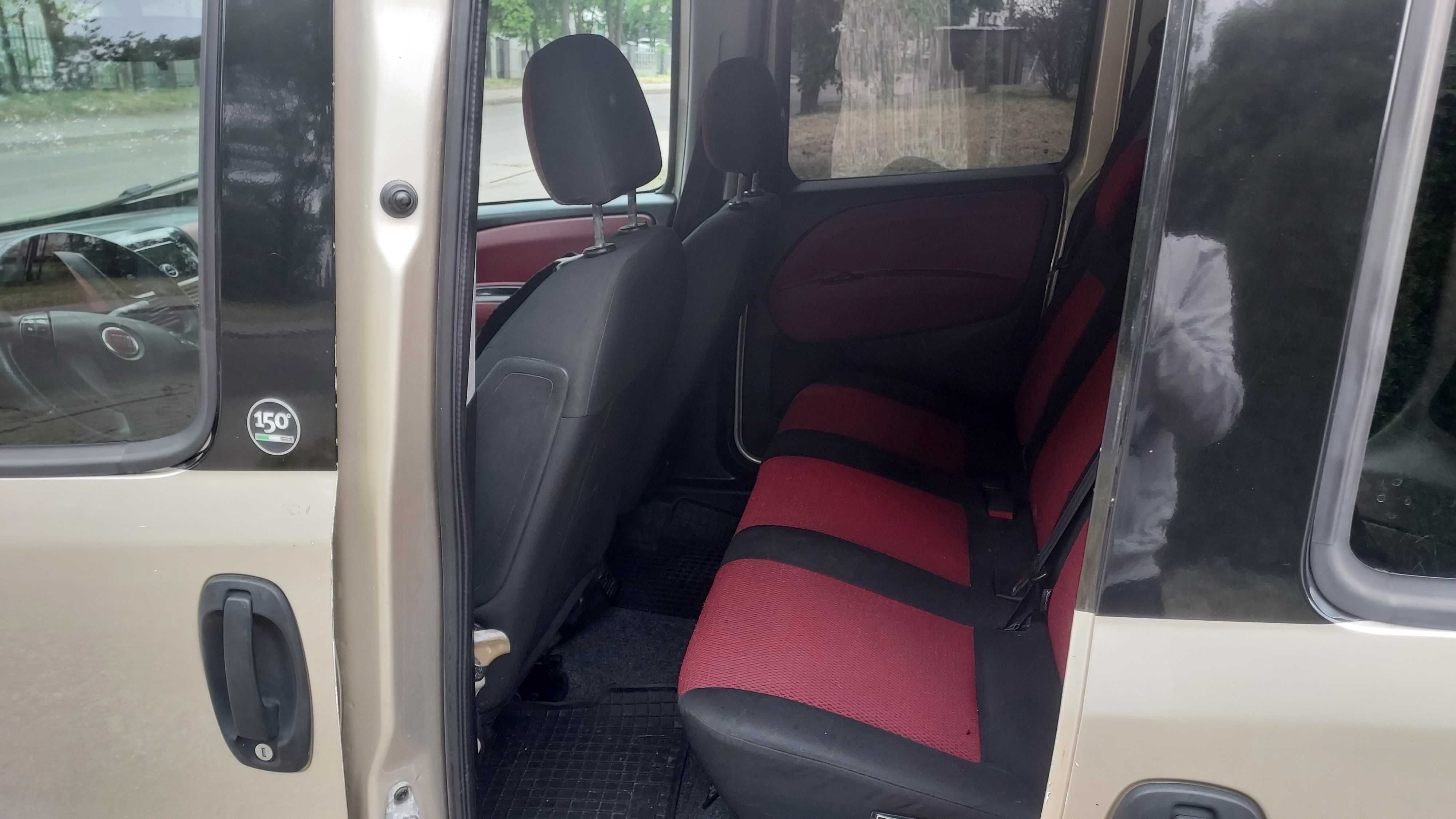 FIAT DOBLO  5 miejsc 2.0 jtd bezwypadkowy bus