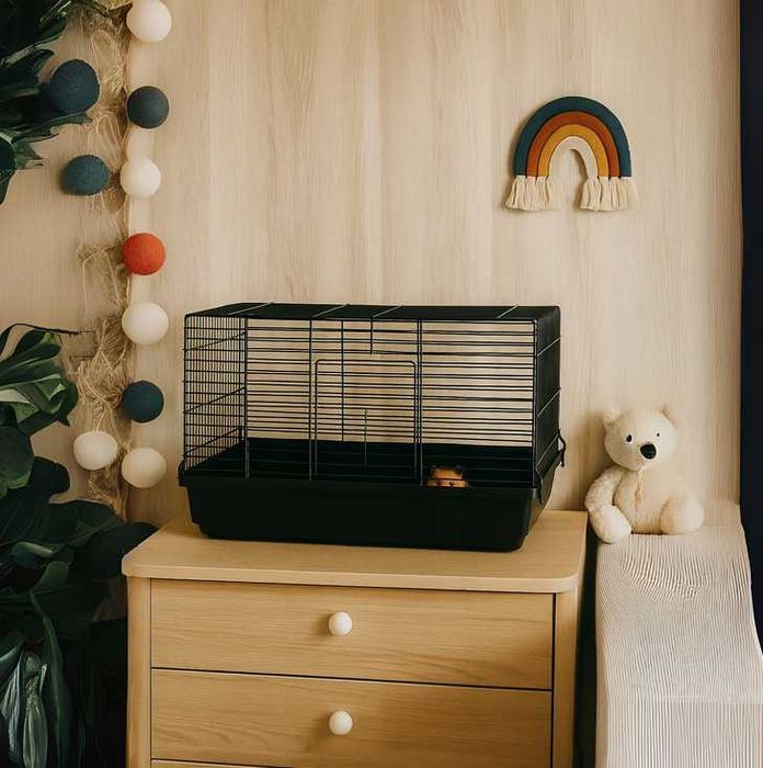 Klatka dla Gryzoni Chomika Królika Myszy Kojec Kuweta