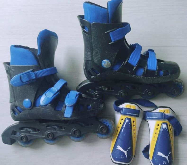 80 грн  ролики 34 размер + подарок