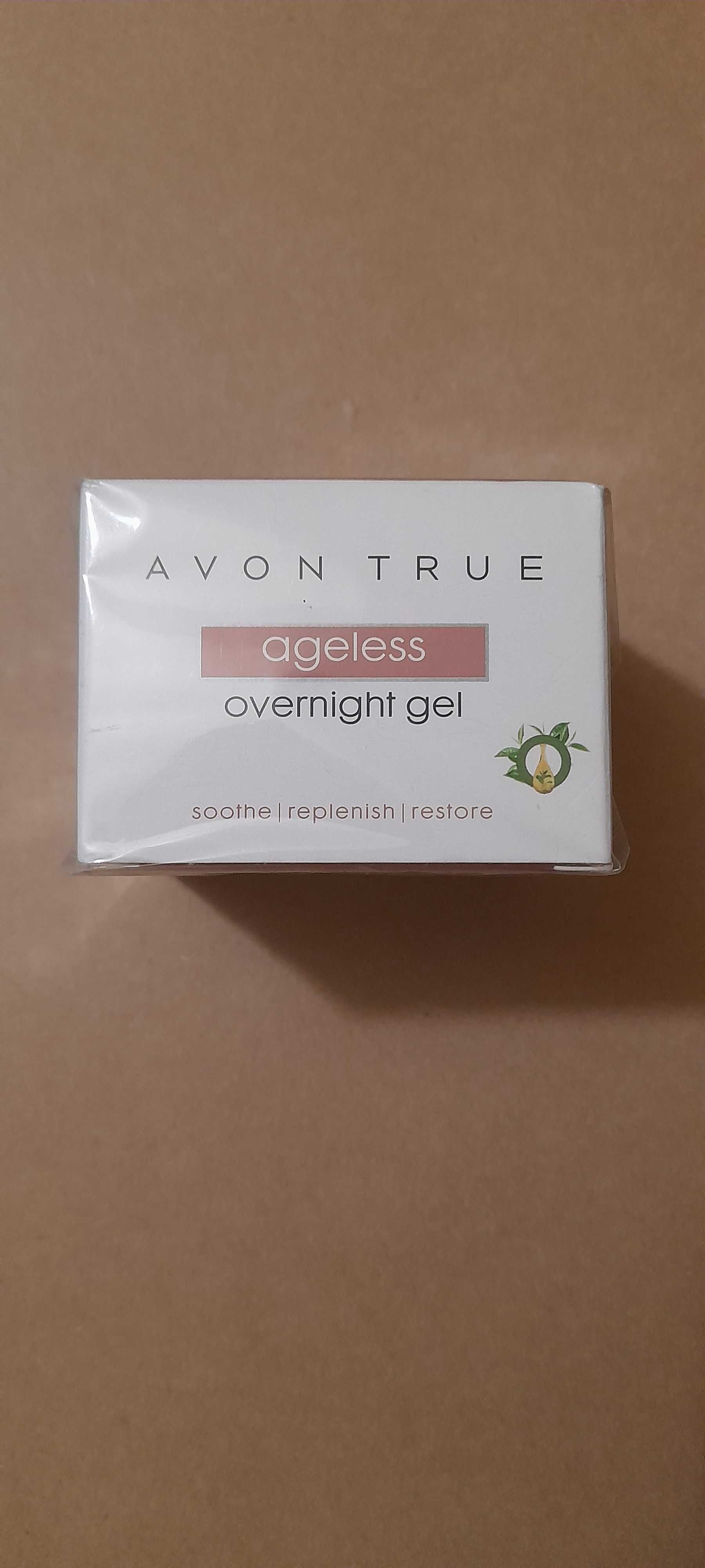 Odmładzający żel na noc True z Avon!