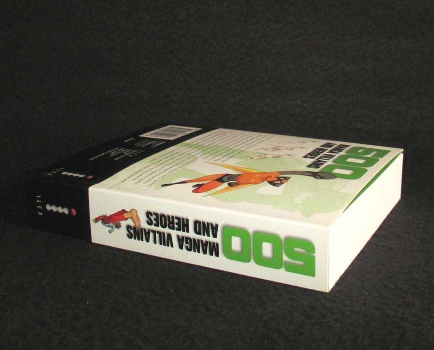 Livro 500 Manga Villains And Heroes Yishan Li