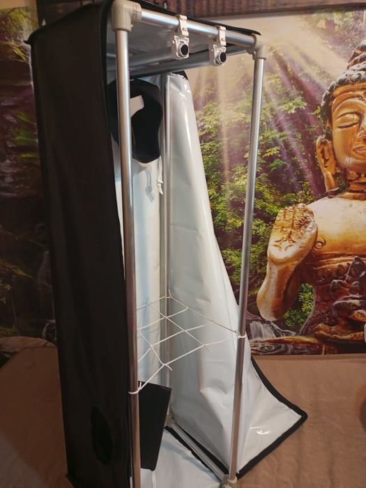 Growbox 40x40x130 tytoń zioła led hps mylar cbd thc szklarnia foliak