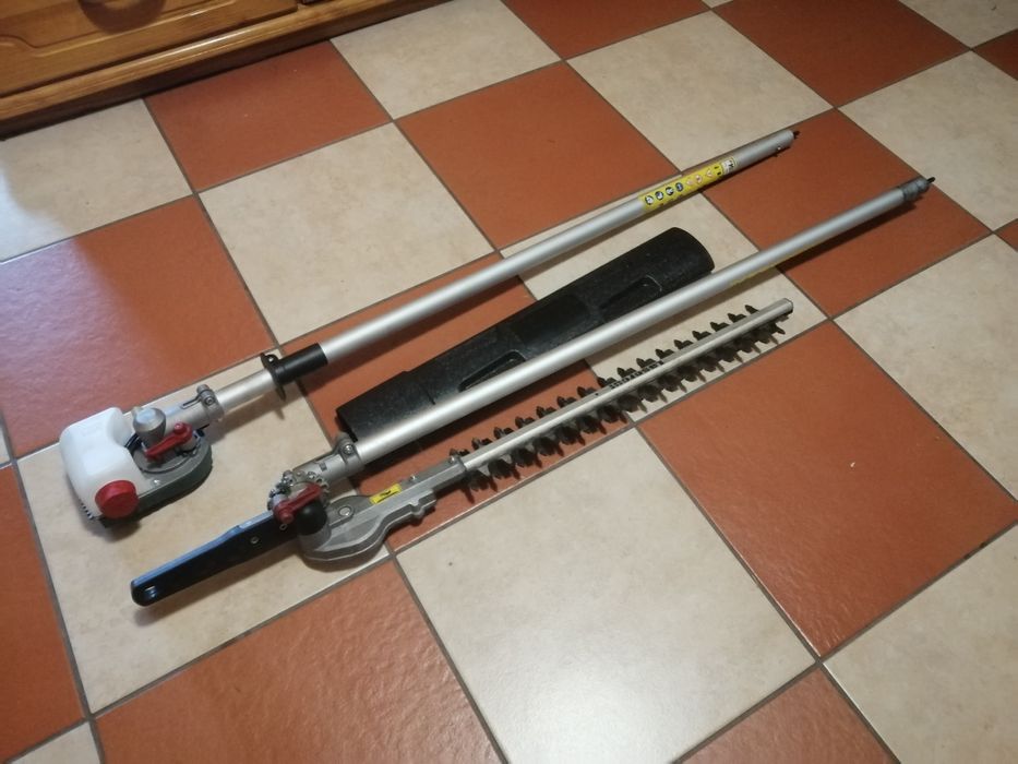 Parkside Phshe 900 A1 teleskopowe nożyce i piła 2w1 elektryczne