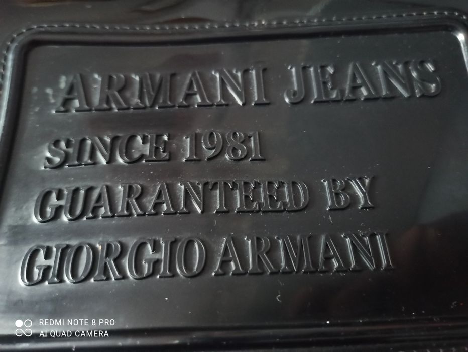 Torebka Armanii Jeans lakierowana
