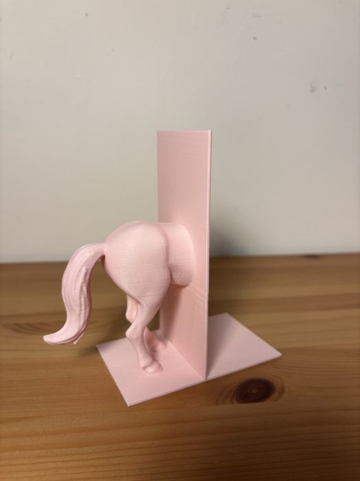 Podpórka na książki w kształcie konia