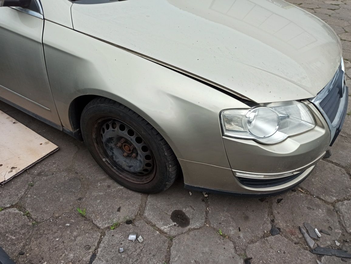 Volkswagen passat b6 silnik 2.0 TDI BKP maska zderzak przód części