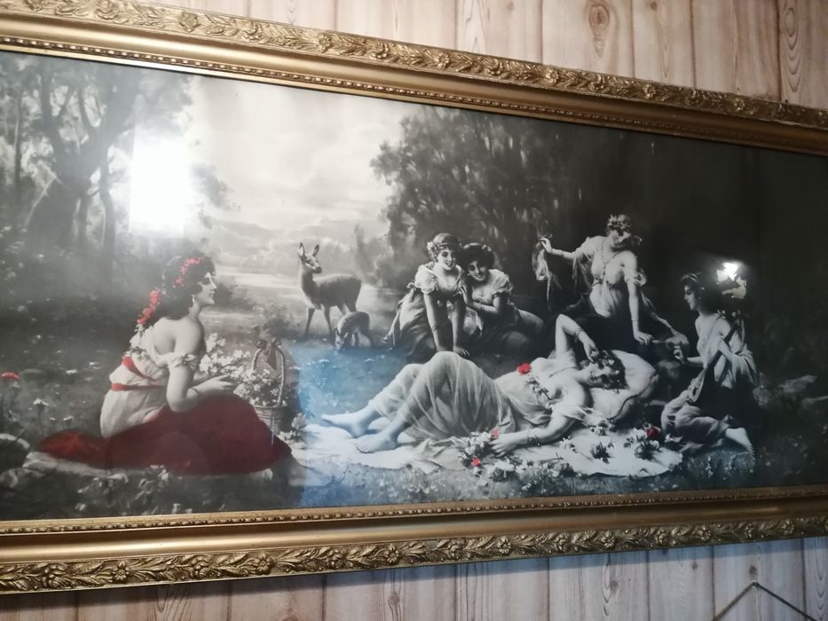 Obraz w ramie stan bdb