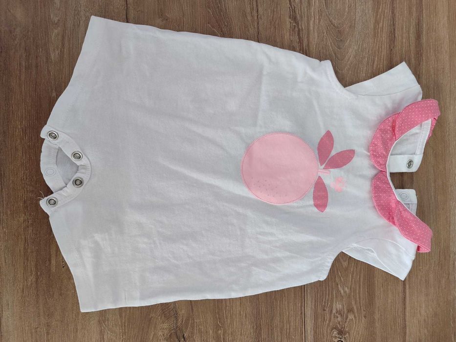 Macacão curto de bebé