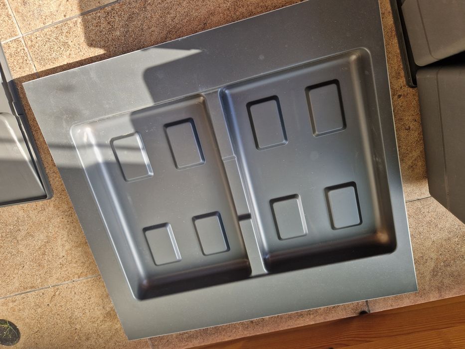 Sortownik na odpady HAFELE UNICO 50 1X15L + 2X7L Nowe
