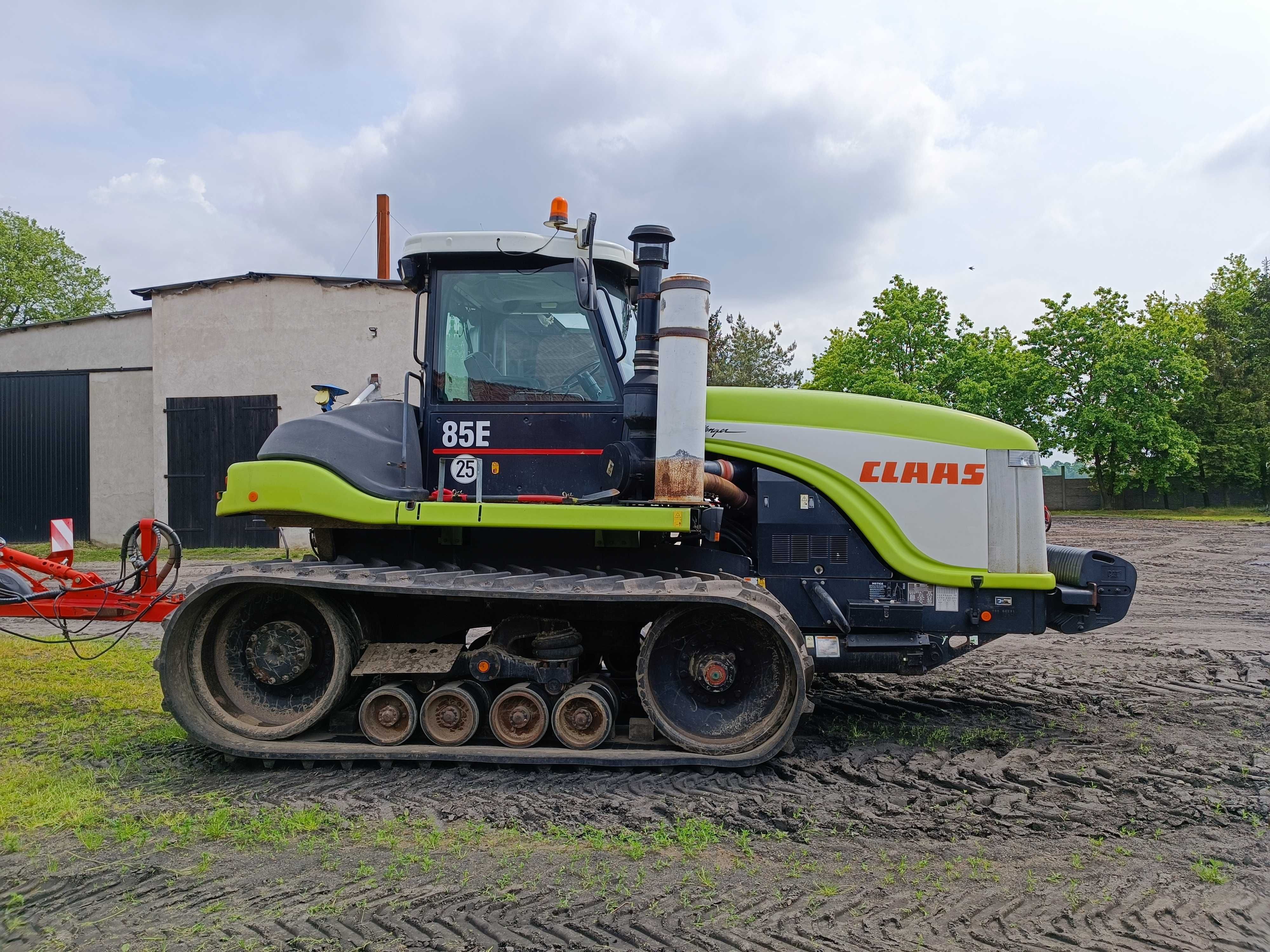 Ciągnik gąsienicowy CLAAS CATERPILLAR CHALLENGER 85E 2002r Okazja