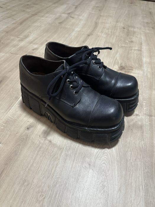 New Rock Tank Platform Boots