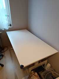 Biurko Ikea 160x80 Skarsta podnoszone manualnie