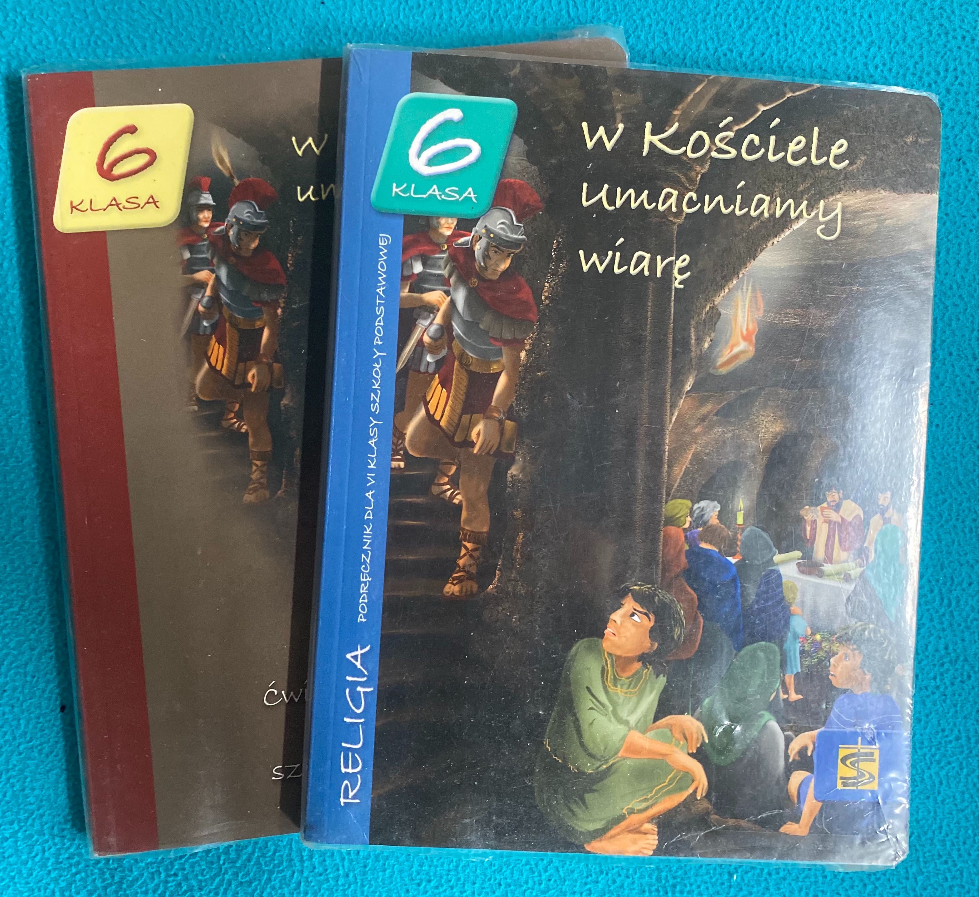 Podręcznik do religii „W kościele umacniamy wiarę” książka dla klasy 6