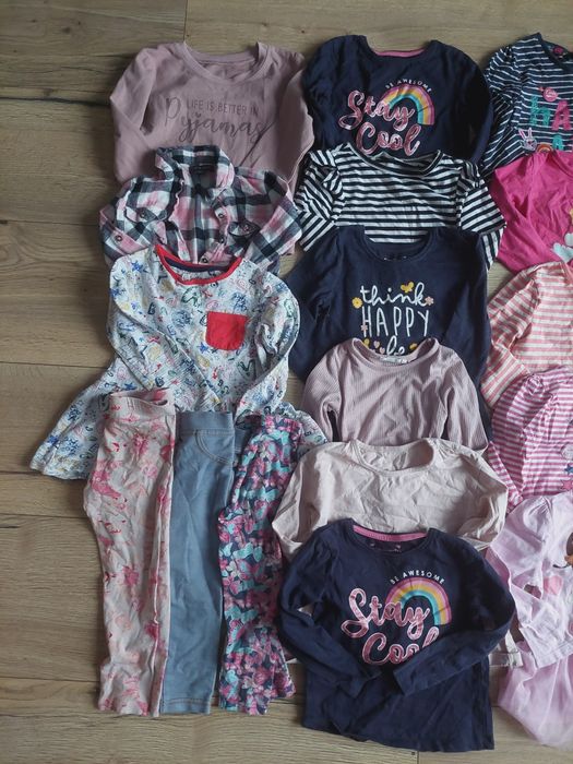 Mega paka ubrań dla dziewczynki jesień zima 3-4l 98-104cm różne marki