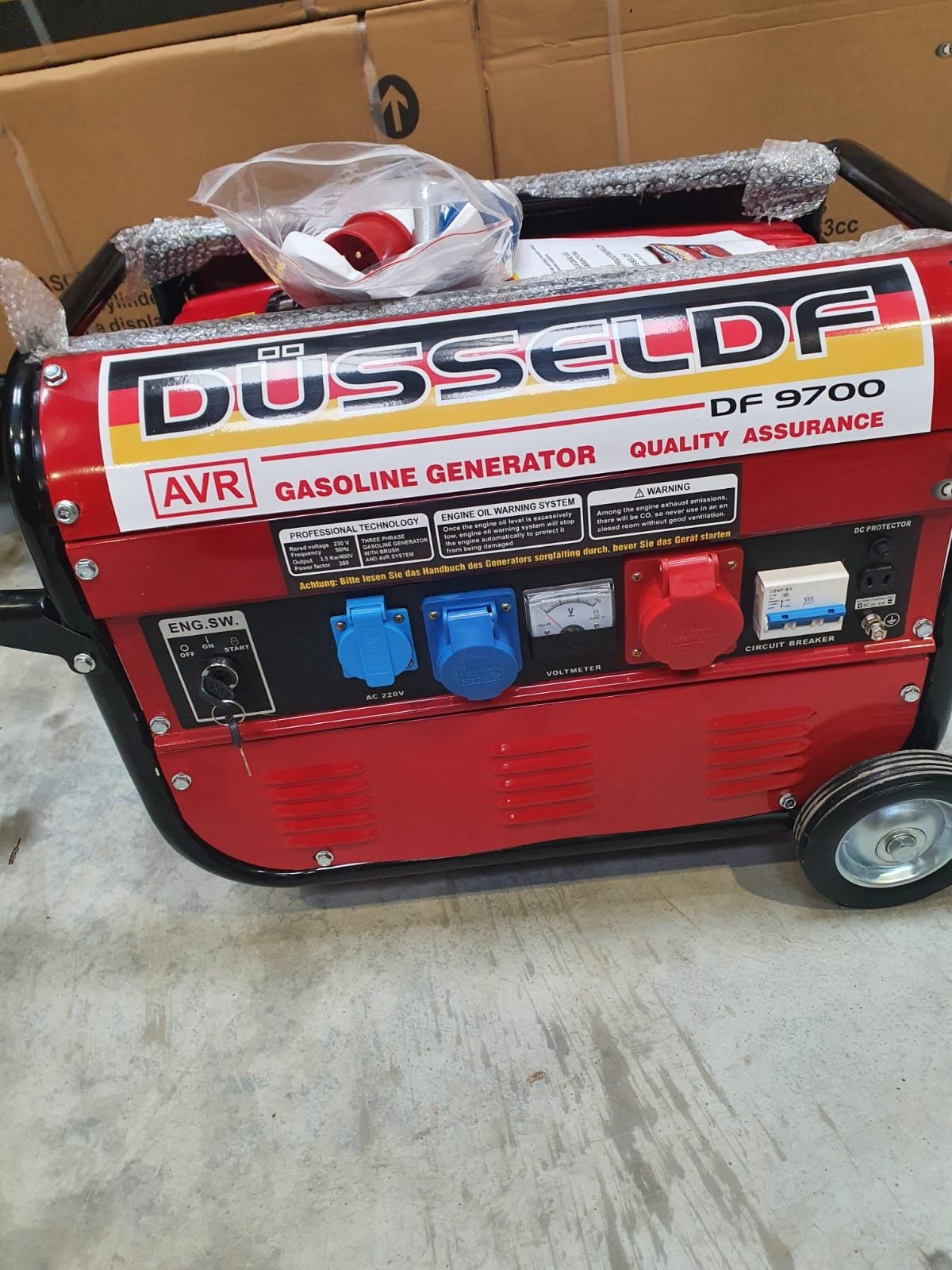 Agregat prondotwórczy Generator od 1.5, 2.5 3,8 kw 100% Miedz prądnica