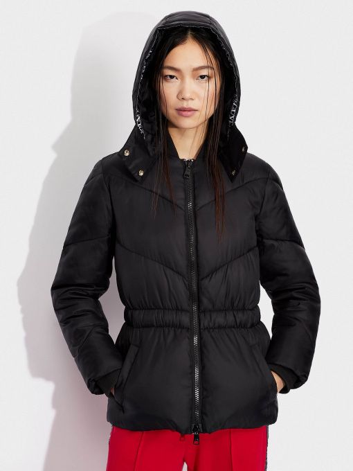 Жіноча куртка Armani Exchange чорна XS. Куртка армани осенняя