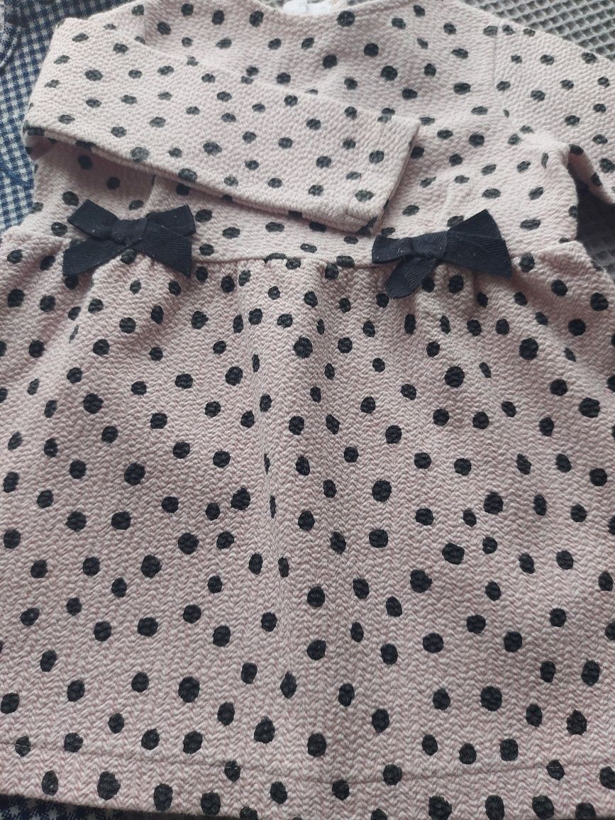 Zestaw 2 sukienek zara rozm. 87
