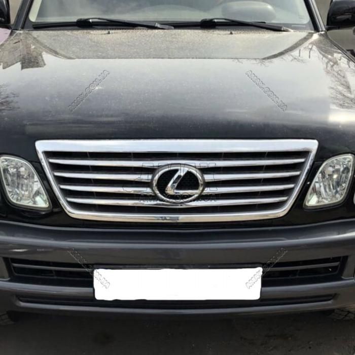 Lexus LX-470 (2005-2007) Решетка радиатора с эмблемой Луксус ЛХ-470
