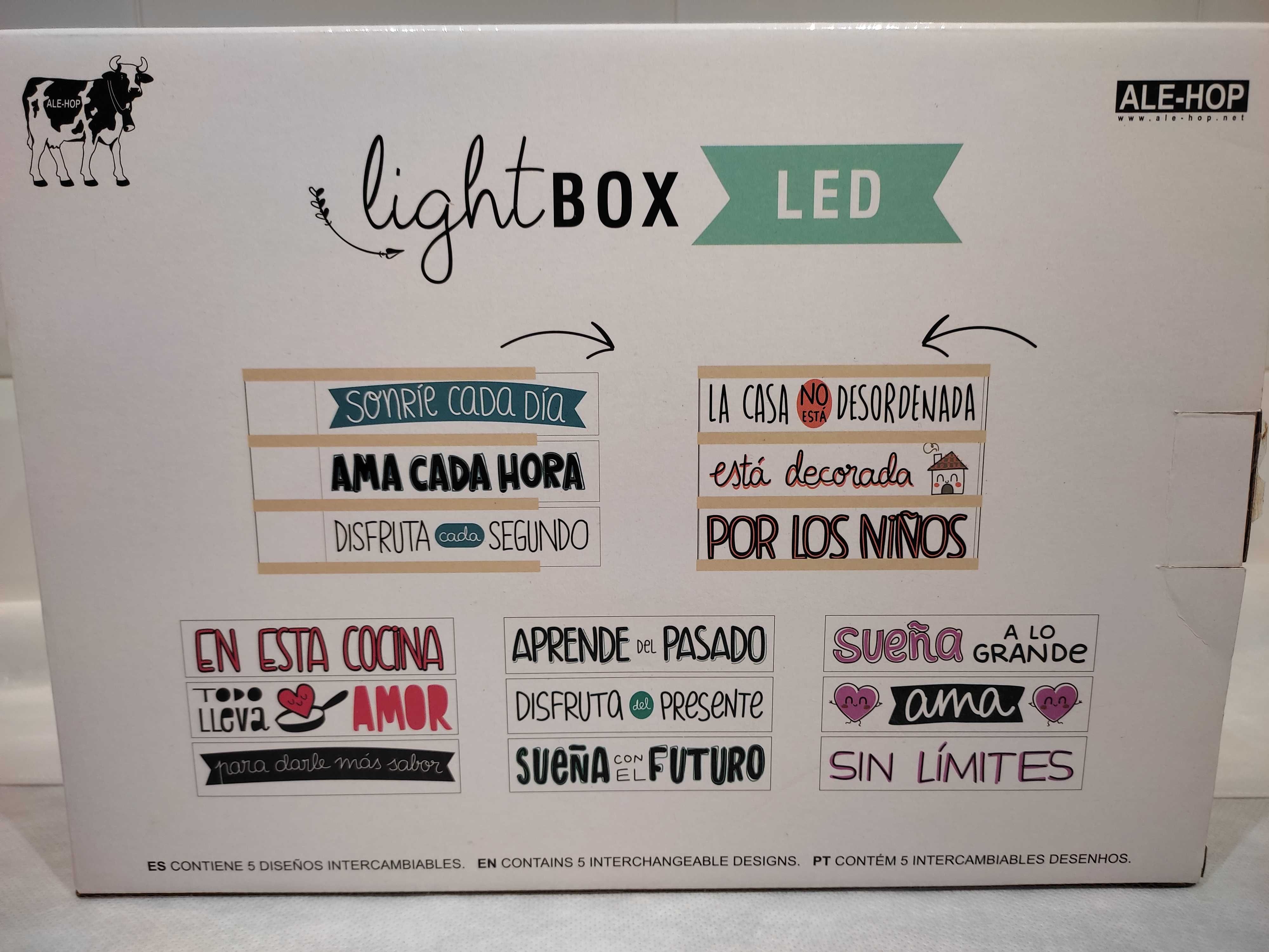 Light box ( caixa de luz ) Ale-Hop