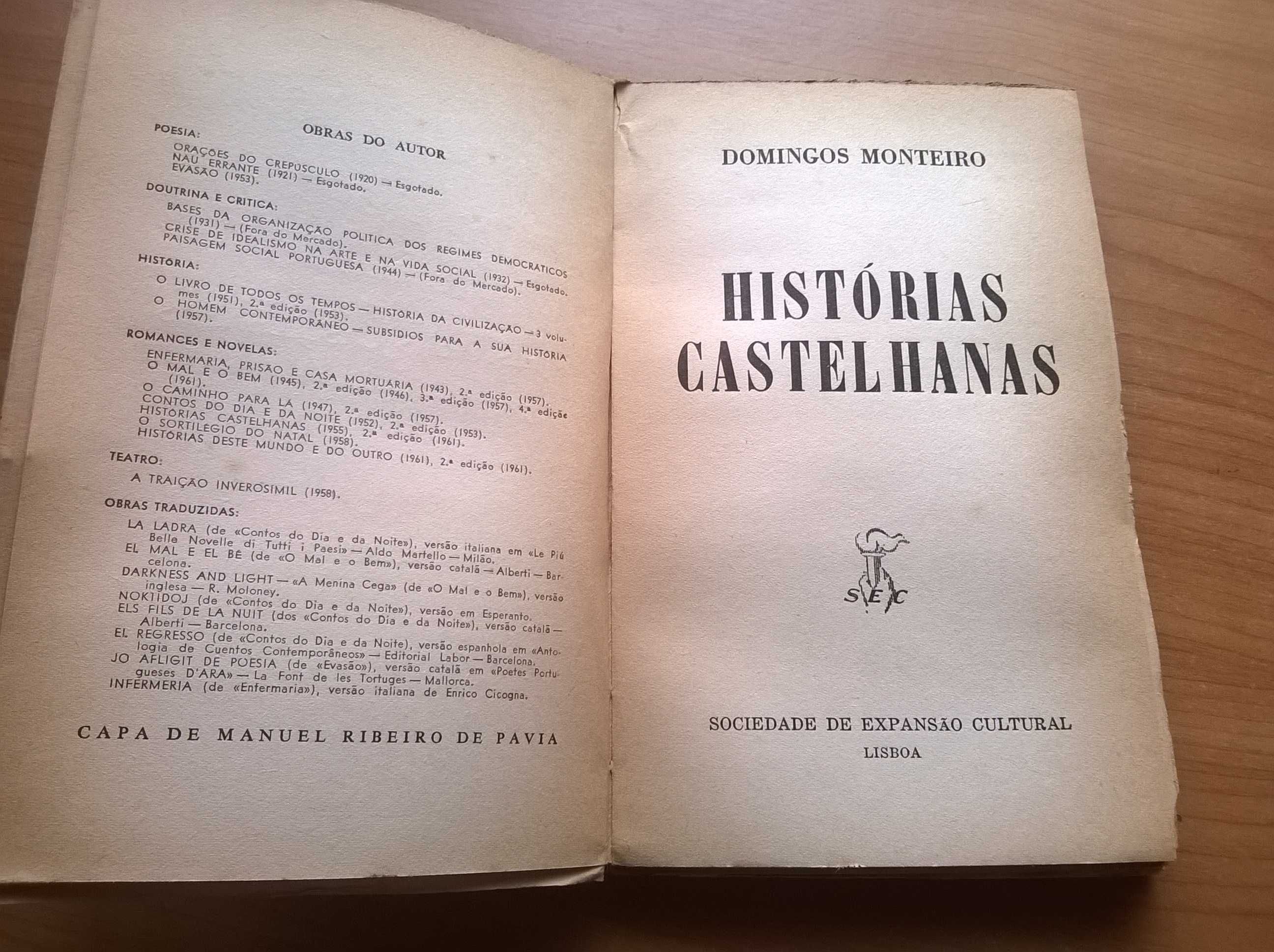 Histórias Castelhanas (2.ª ed. autografado) - Domingos Monteiro