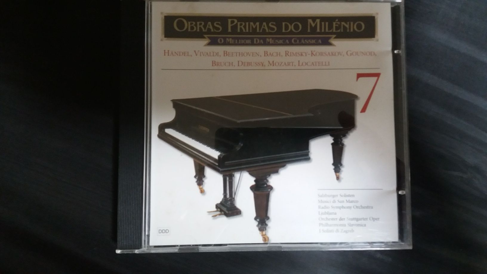 Coleção de CDs de música clássica