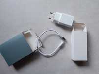 Zasilacz ładowarka uniwersalna plus kabelek USB A - USB B nowy outlet