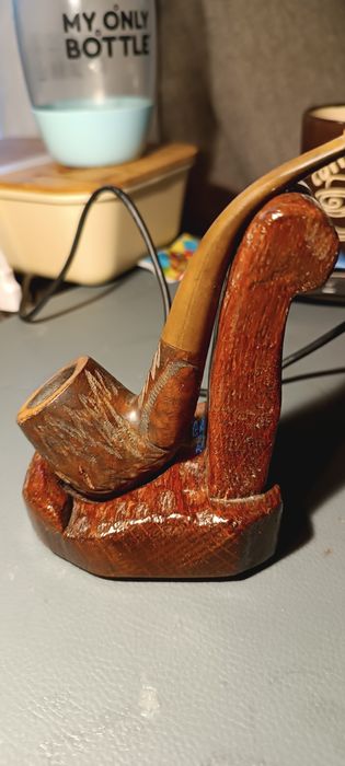 Stara fajka drewniana