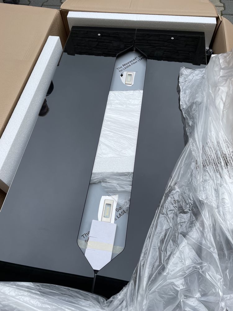 Nowy okap sufitowy, wyspowy, 120 cm, AirForce, Blaupunkt