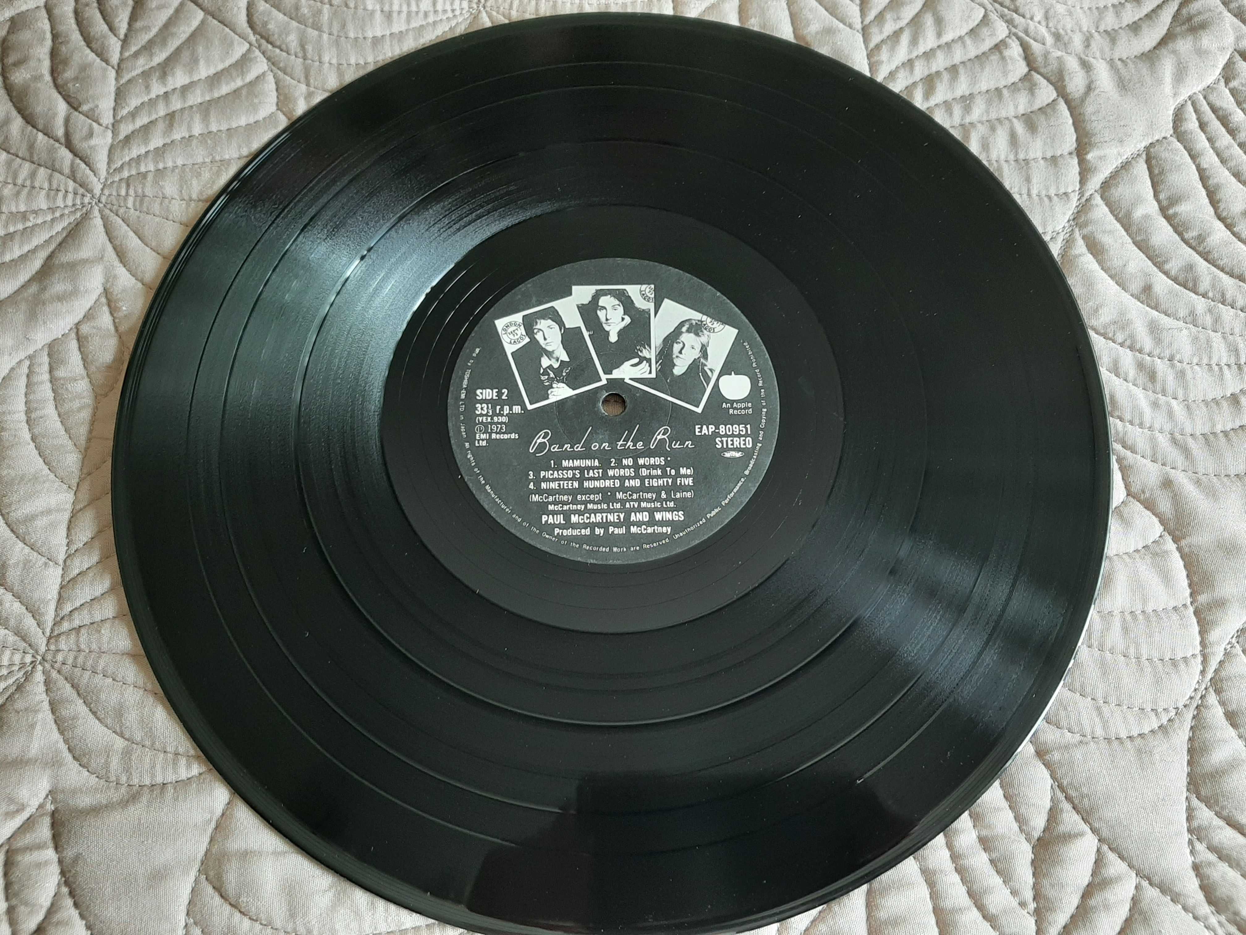 Paul McCartney & Wings -Band On The Run - Japão - Vinil LP