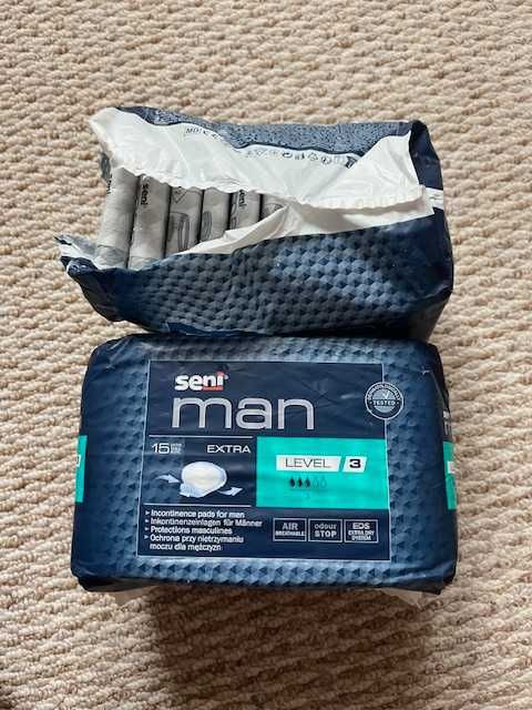 Wkładki urologiczne Seni men extra + gratis = 35 szt