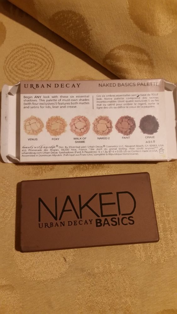 Sombras Naked Basic NOVA