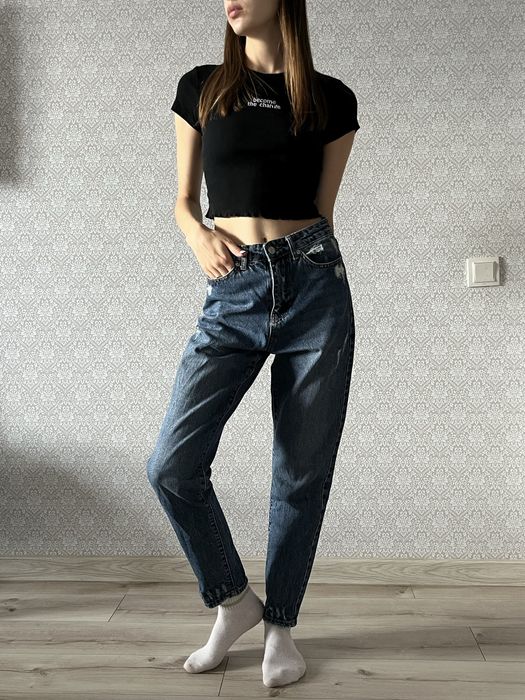 Джинсові штани. Сині