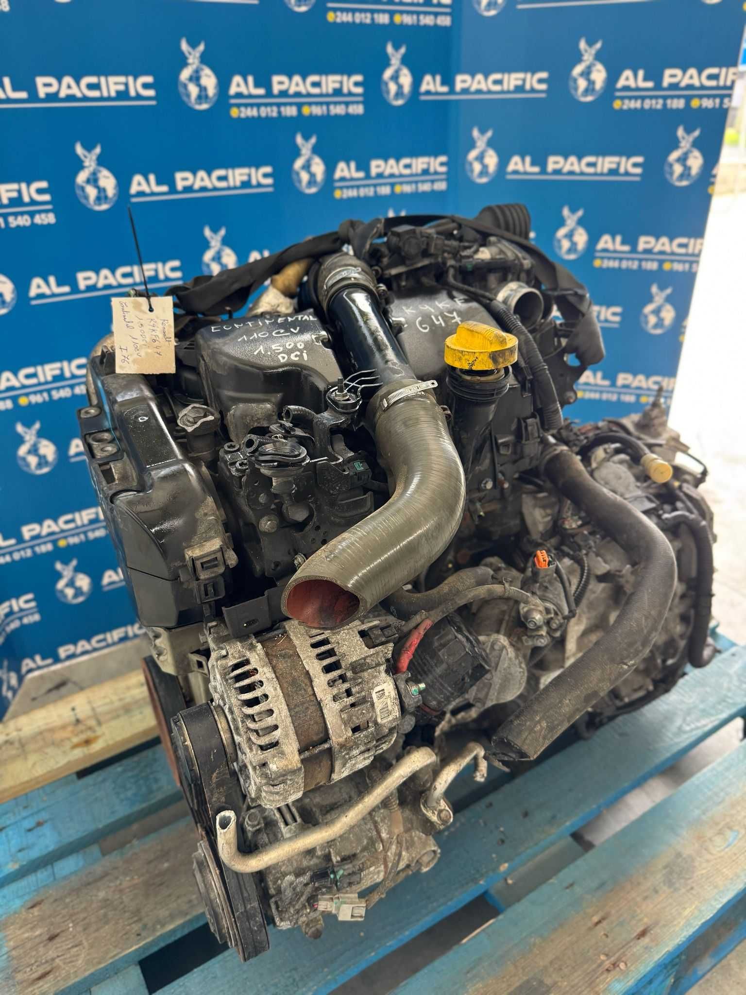 Motor usado Renault Kadjar 1.5DCI 110CV Ref. K9K647