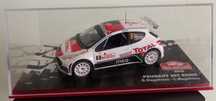 IXO 1:43 - Peugeot 207 S 2000 - Rally Monte Carlo 2010